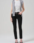 Citizens of Humanity Sloane Skinny Plush Black