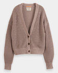 Scotch and Soda Seastone Relaxed Fit Boxy Cardigan