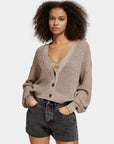 Scotch and Soda Seastone Relaxed Fit Boxy Cardigan