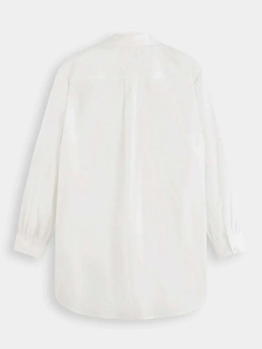 Scotch and Soda Extra Oversized Shirt White