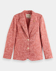 Scotch and Soda Shell Batik Jacquard SB Blazer