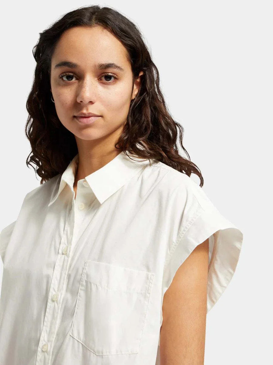 Scotch and Soda Short Sleeve Shirt White