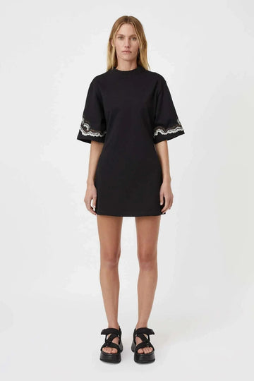 Camilla and Marc Serene Cotton Tee Dress Black