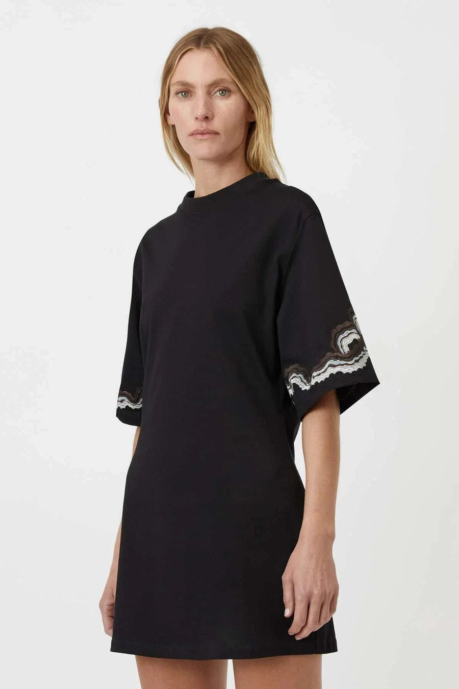 Camilla and Marc Serene Cotton Tee Dress Black