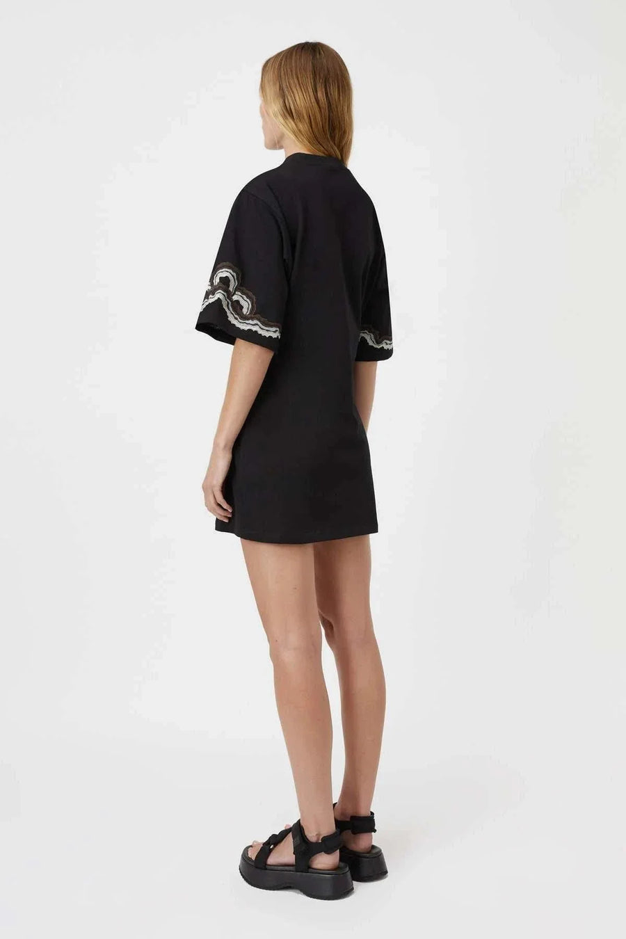 Camilla and Marc Serene Cotton Tee Dress Black