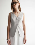 Elka Collective Elowen Vest Silver