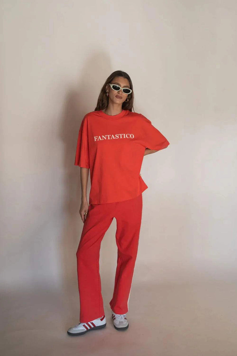 Araminta James Fantastico Tee Lobster Red