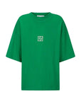 Araminta James Monogram Classic Tee Deep Green