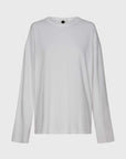 Bassike Midweight Coverstitch Long Sleeve T.Shirt