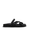 La Tribe Braided Sandal Black