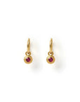 Arms of Eve Crushed Birthstone Earrings