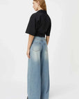 Camilla and Marc Adrian Wide leg Denim Jean Light Vintage Blue