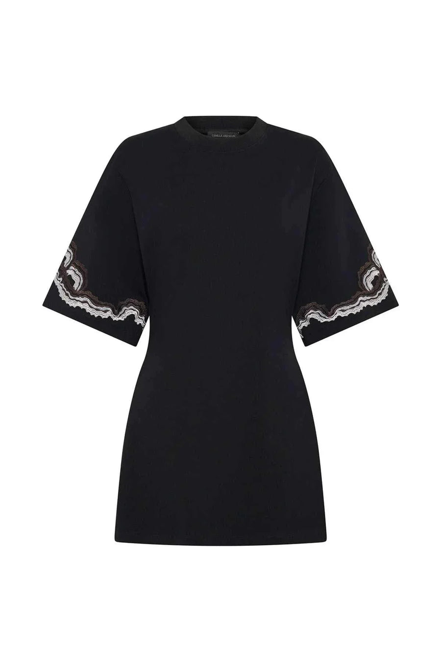 Camilla and Marc Serene Cotton Tee Dress Black