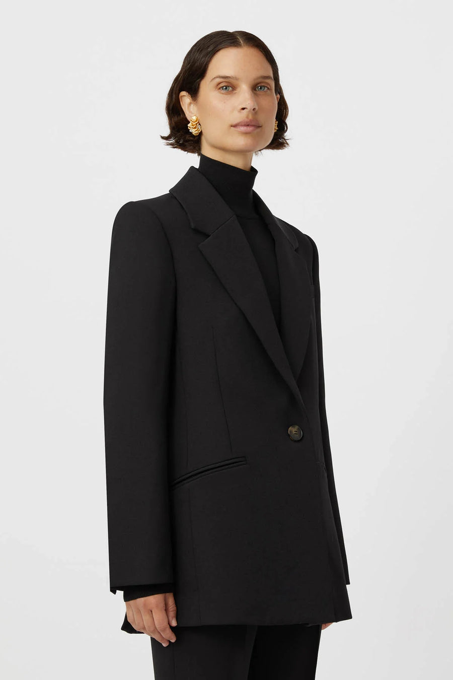 Camilla and Marc Tenera Blazer Black