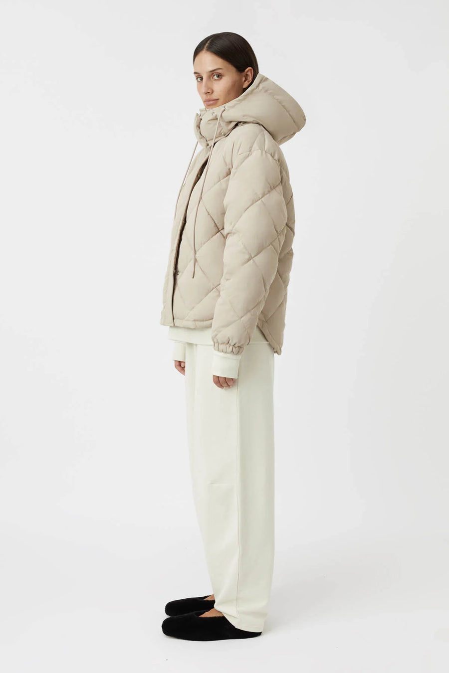 Camilla and Marc Wynston Puffer Jacket Oyster