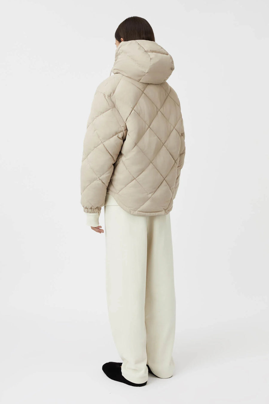 Camilla and Marc Wynston Puffer Jacket Oyster