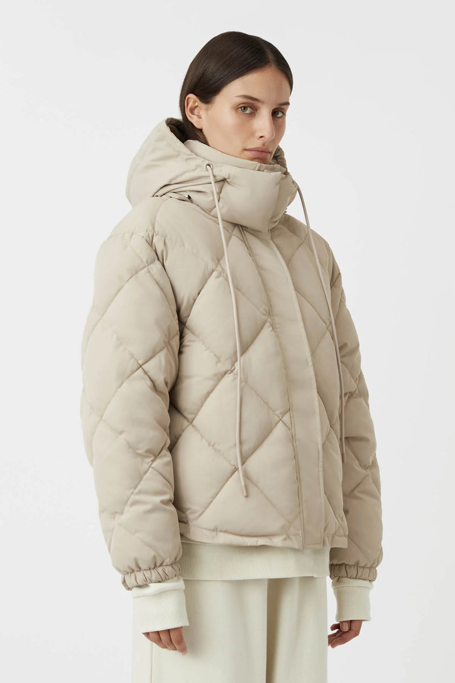 Camilla and Marc Wynston Puffer Jacket Oyster