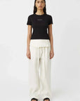 Camilla and Marc Beck Jersey Cotton Tee Black