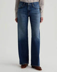 AG Adria Low Rise Wide Leg Denim