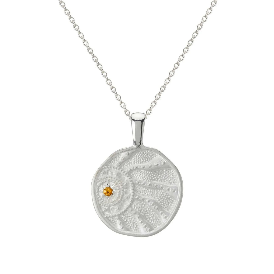 Murkani Sun Spirit Necklace Silver