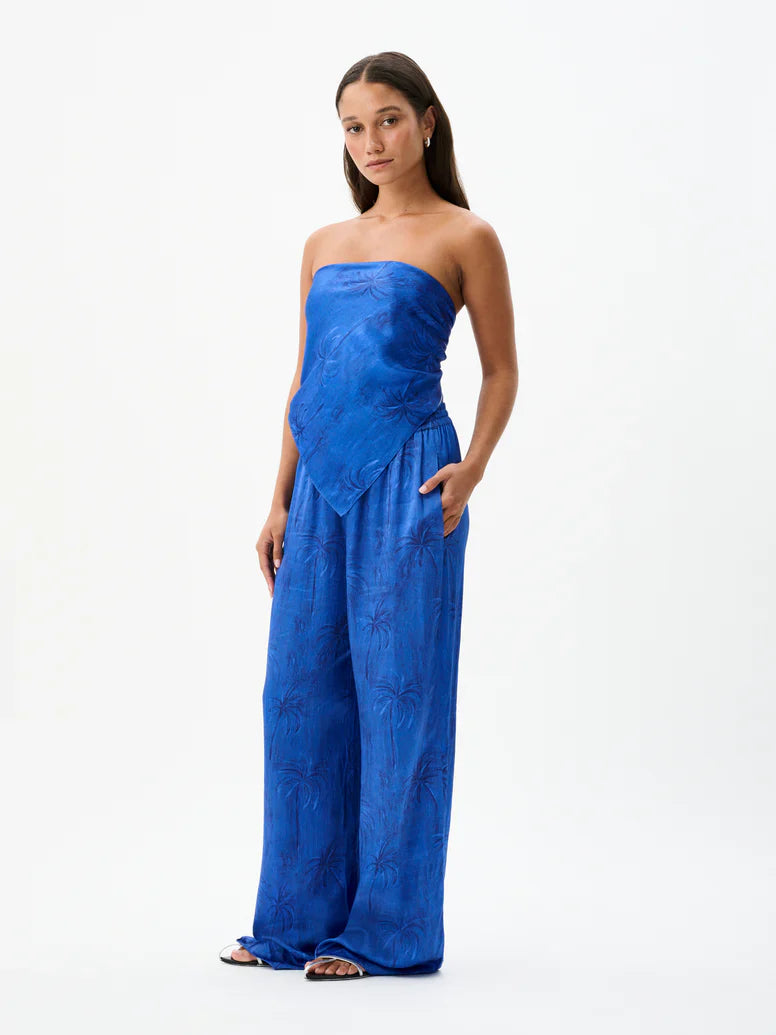 Roame Coast Pant Palm Paradiso Bleu