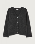 American Vintage East Cardigan Charcoal Melange