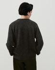 American Vintage East Cardigan Charcoal Melange