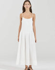 Friends with Frank The Aurelia Dress White