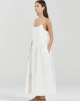 Friends with Frank The Aurelia Dress White