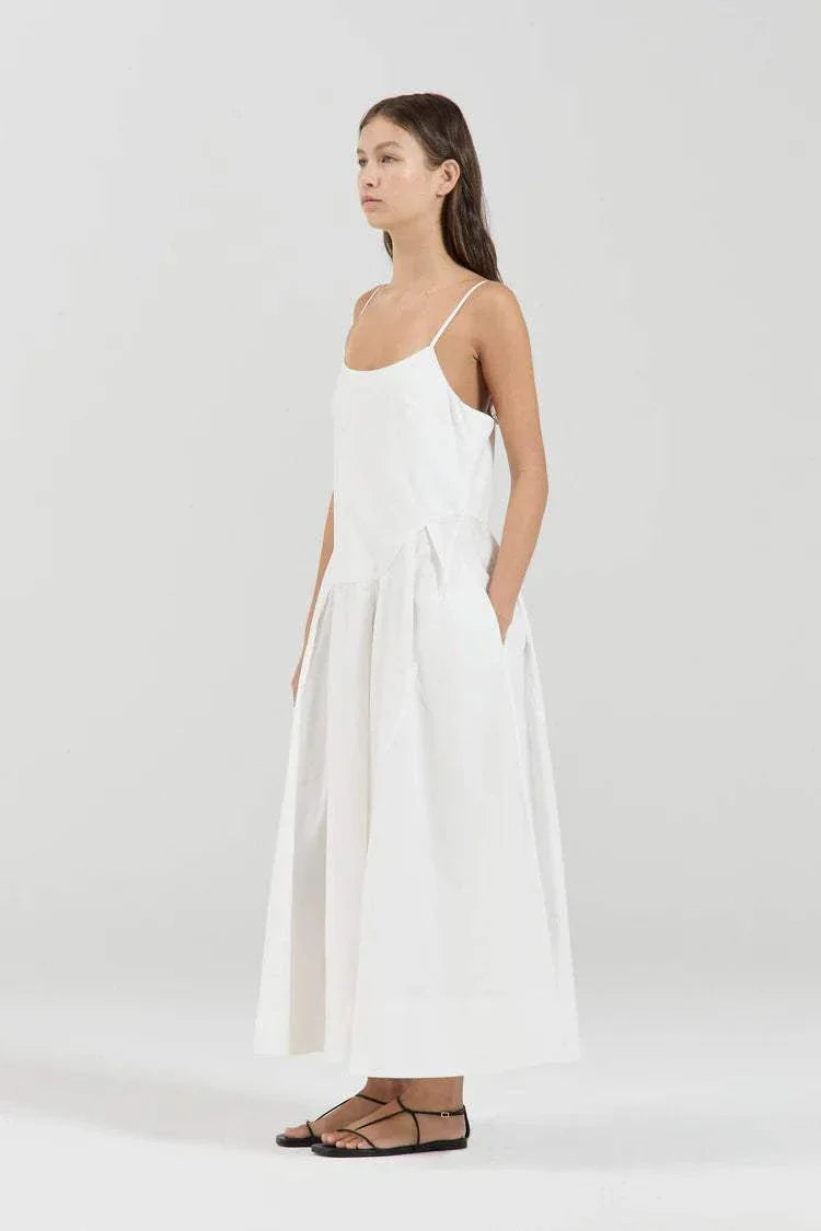 Friends with Frank The Aurelia Dress White