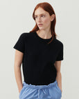 American Vintage Gamipy T Shirt Crew Neck Black