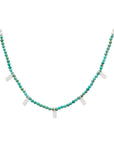 Murkani Turquoise Choker Silver