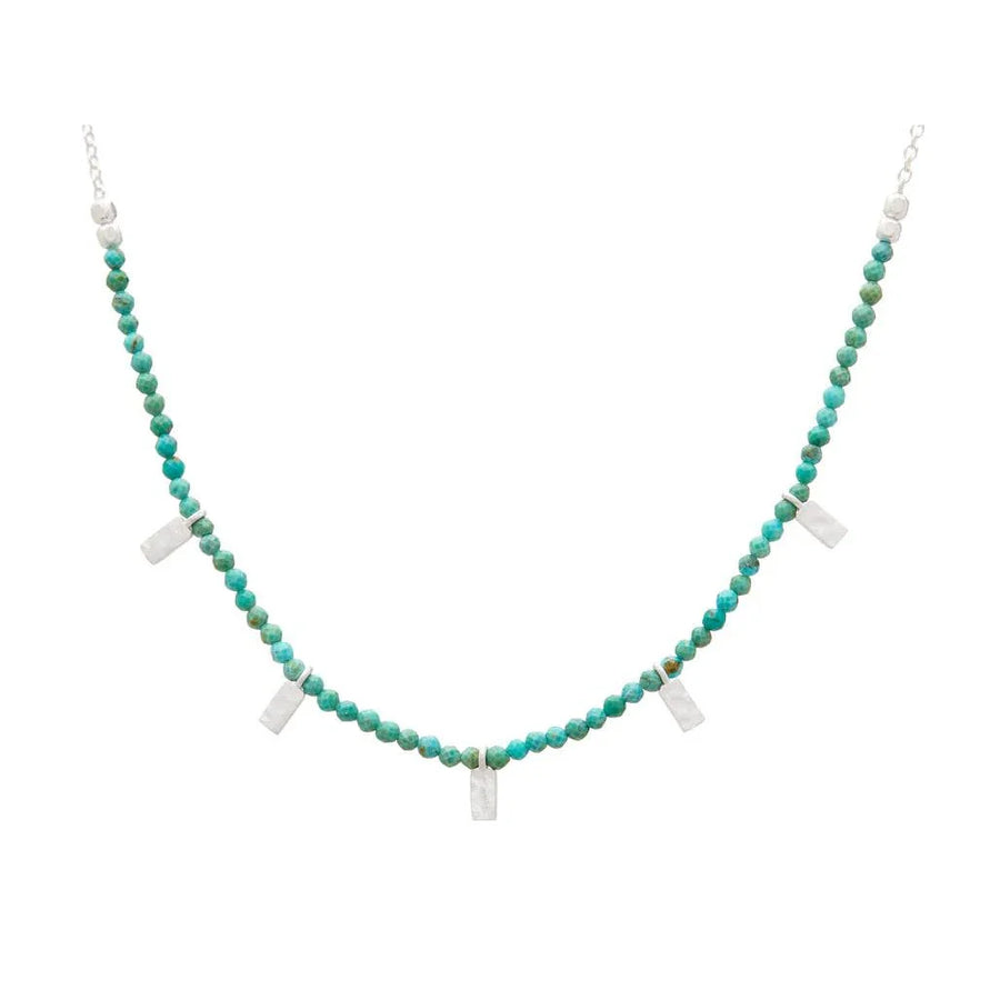 Murkani Turquoise Choker Silver