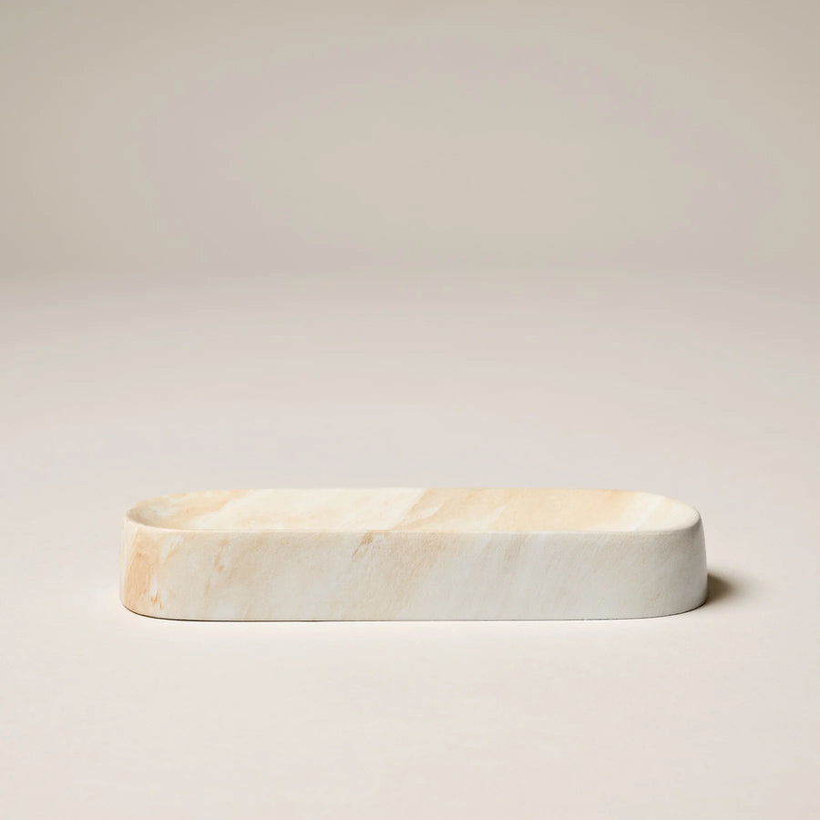 Gentle Habits Ceramic Incense Holder White