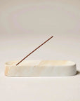 Gentle Habits Ceramic Incense Holder White