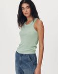 Rowie Hubert Knit Tank Sage