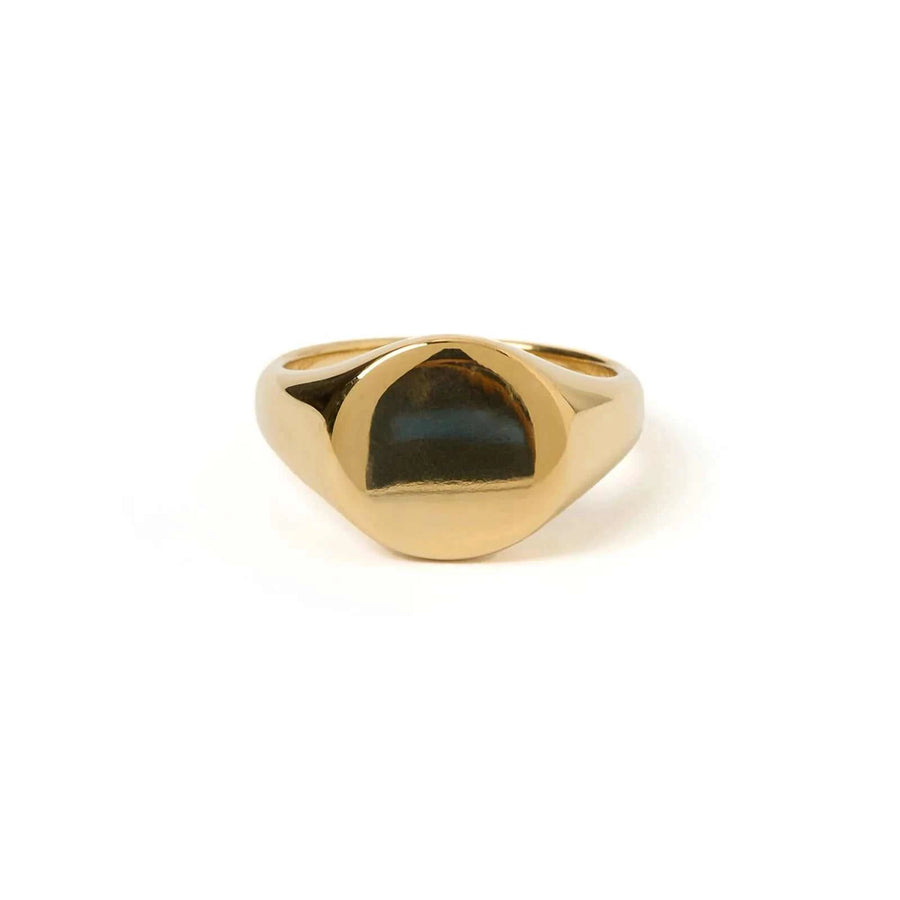 Arms of Eve Miro Signet Ring Gold.