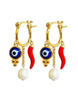 Gold Sister Crazy Muma Gold Earrings