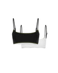 Its Now Cool The Revo Crop Top Black Twist