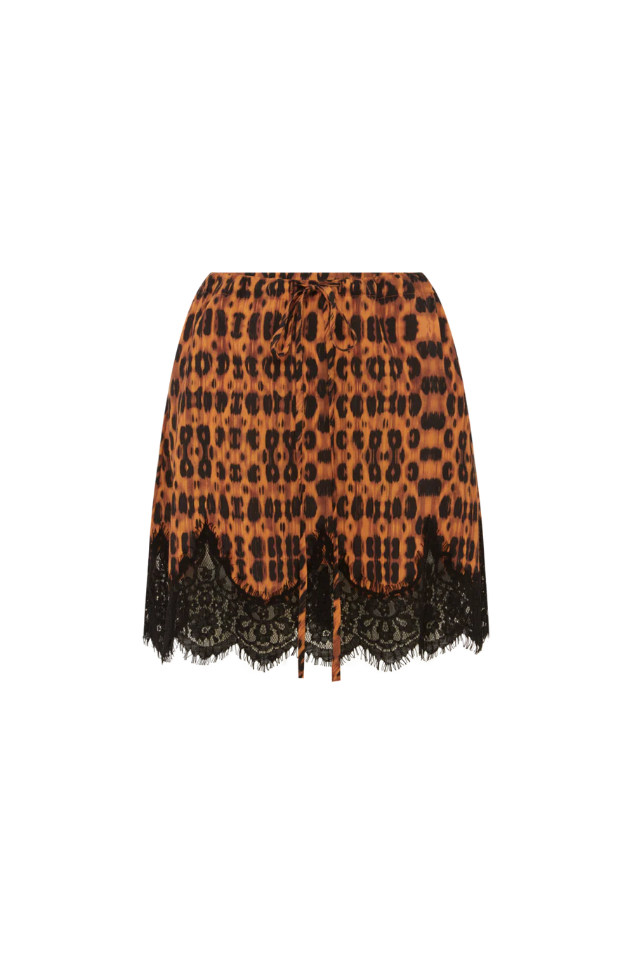 Kinga Csilla Indio Rancho Mini Lace Skirt