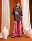 Kinga Csilla Kaaleen Border Print Pant