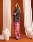 Kinga Csilla Kaaleen Border Print Pant