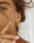 Arms of Eve Tilly Gold Hoop Earrings