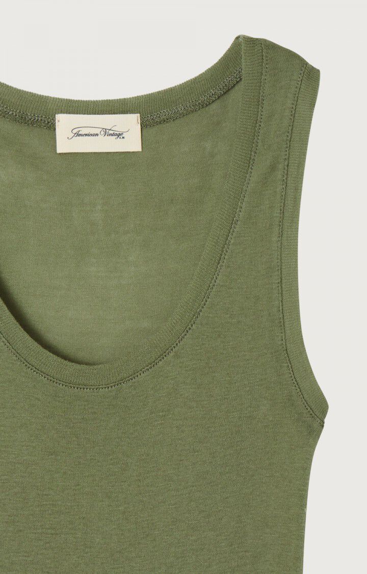 American Vintage Women Tank Top Massachusetts Vintage Sage