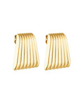 Porter Caterpillar Earrings Gold