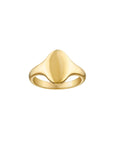 Porter Egg Signet Ring Gold