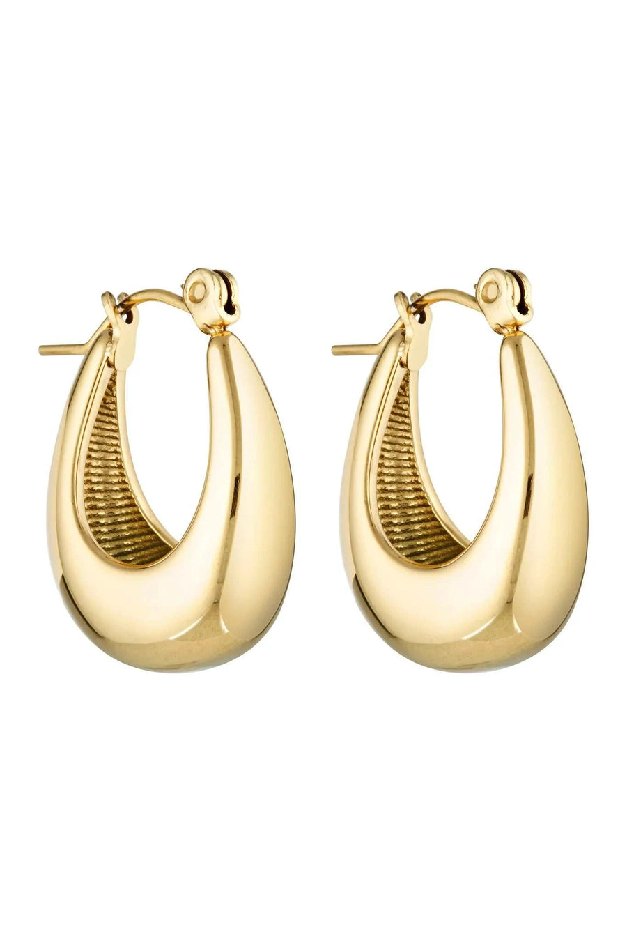 Porter Tear Drop Earrings Gold