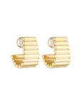 Porter Turtle Earrings Gold