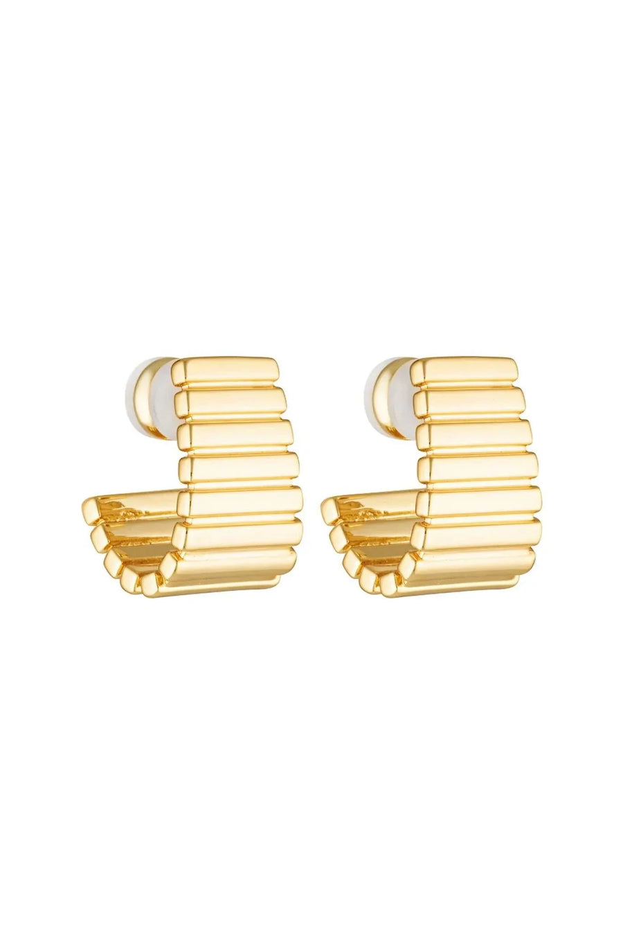 Porter Turtle Earrings Gold