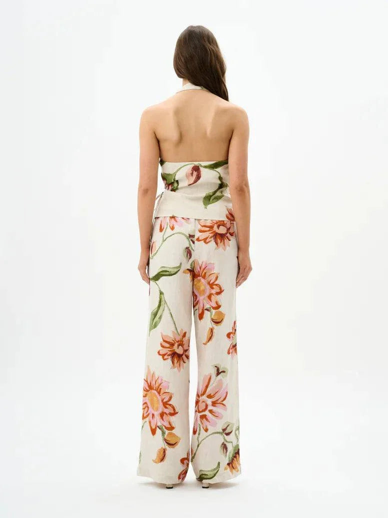 Roame Coast Pant Raphia Bloom 